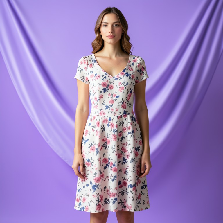 Clothes on Model AI after — AI-edited photo