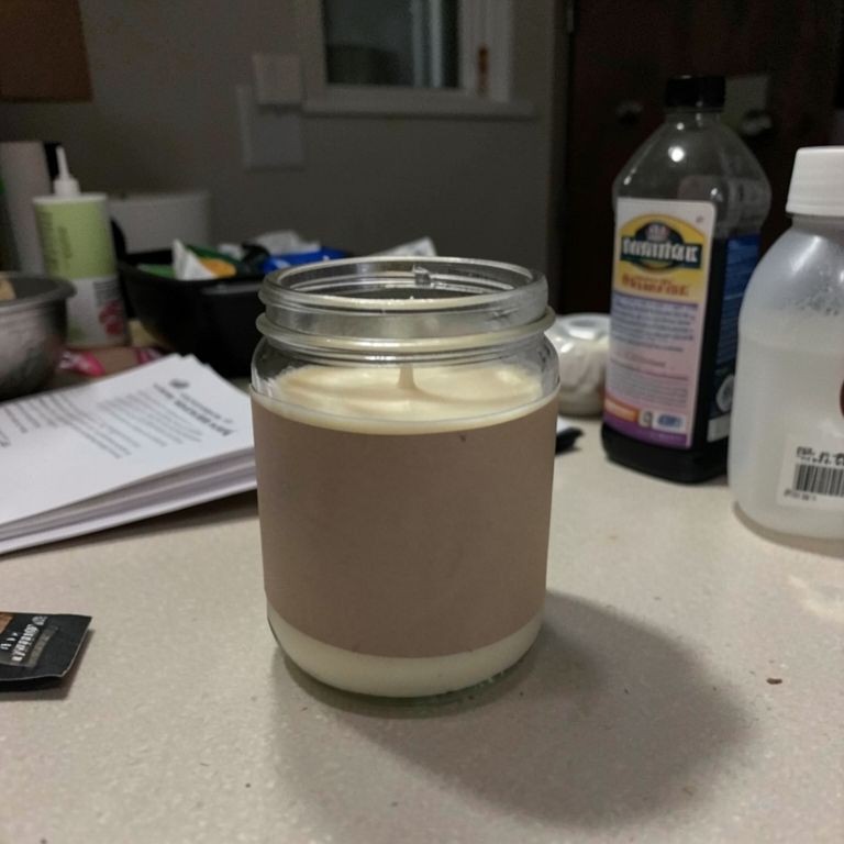 AI Candle Photography — before
