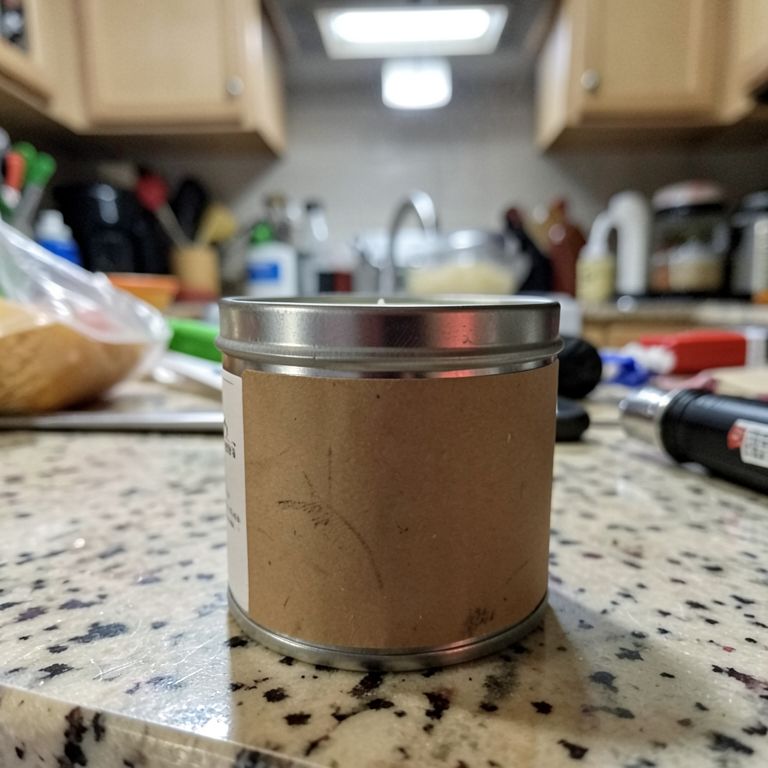 AI Candle Photography reference 1 — input photo