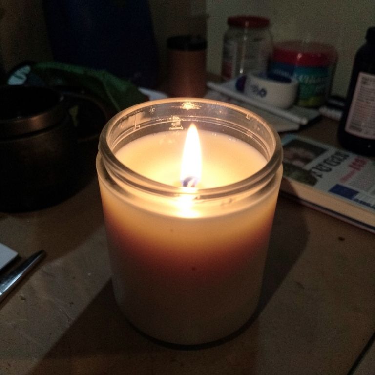 Candle Flame Glow Enhancer before — original photo