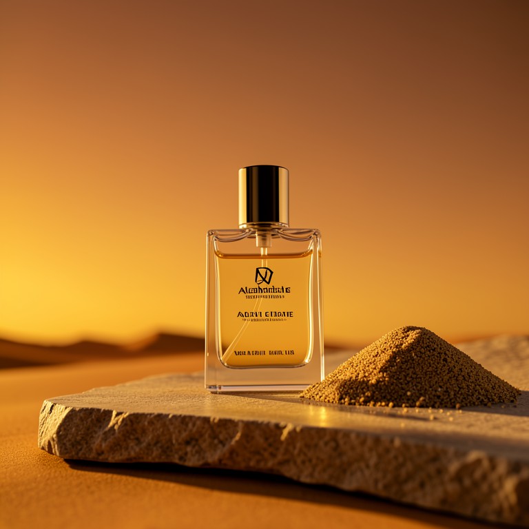 AI Perfume Photography after — AI-edited photo